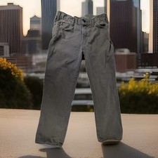 Vintage Dickies Pants Men 32x 30 Carpenter Canvas Baggy Y2K Moss Olive Wide Leg