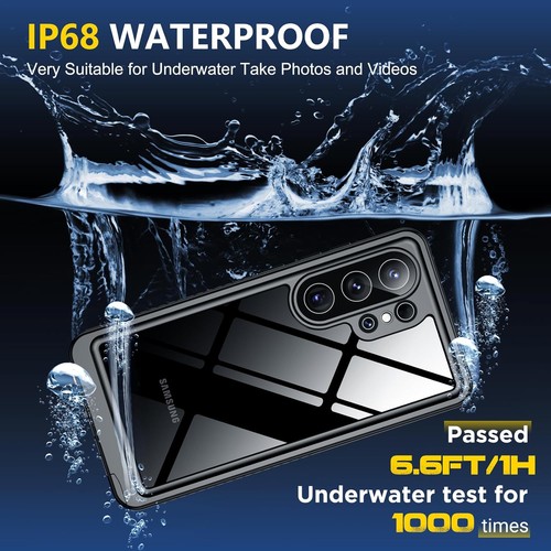 Samsung Galaxy S26 Ultra Case Waterproof, Built-in Screen & Camera Lens Protecto - Picture 4 of 6