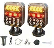 Magnetic Wireless Trailer Lights,Waterproof Tail Tow Lights Kit for RV Camper