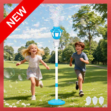 Bubble Machine Maker for Kids, Automatic Bubble Blower with Light Rechargeable
