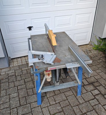 Elektra Beckum bkh 450 tischkreissäge baukreissäge brennholzsäge