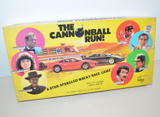 Vintage 1981 THE CANNONBALL RUN Board Game Complete Cadaco Burt Reynolds