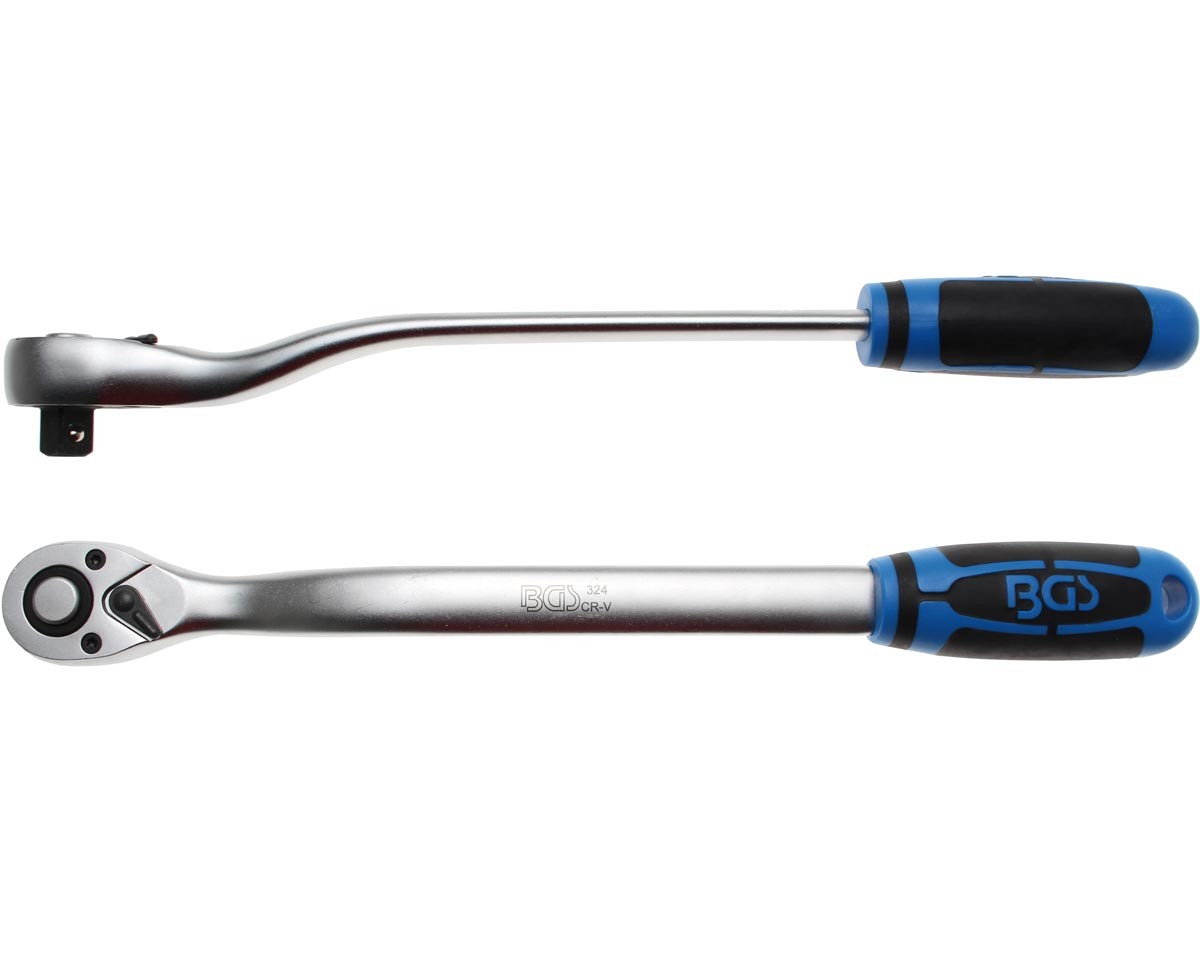 Cliquet BGS Technic réversible extra long 1/2 en acier forgé