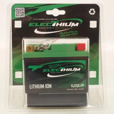 Batterie Lithium Electhium pour Moto Beta 430 Rr 4T 2015 à 2019 YTZ5S-BS / - Photo 1/4