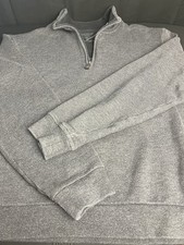 Arrow Gray Cotton Sweater Men  s.
