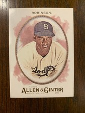 2017 Topps Allen & Ginter Jackie Robinson #152 BASEBALL CARD Brooklyn Dodgers