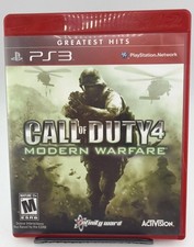 Playstation 3 Call of Duty 4 Modern Warfare Greatest Hits Sony PS3 2010 Complete