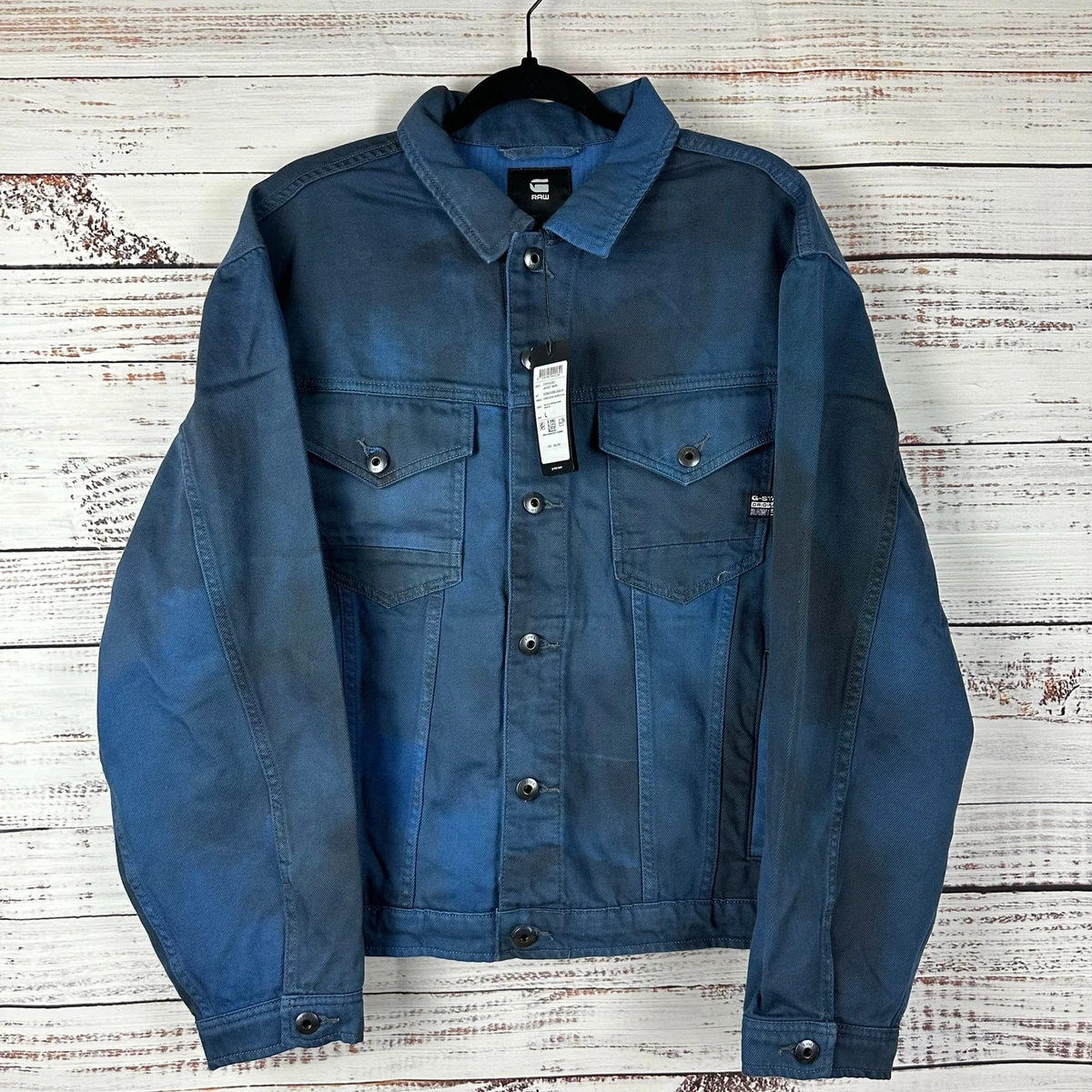 G-STAR Oversized Jacket: Giacca In Denim Donna Taglio Generoso, Colletto Piatto, Tasche Western, Bottoni Con Occhielli - 5