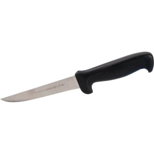 Mundial 56156 1/4 6 1/2 in Black Serrated Slicing Knife