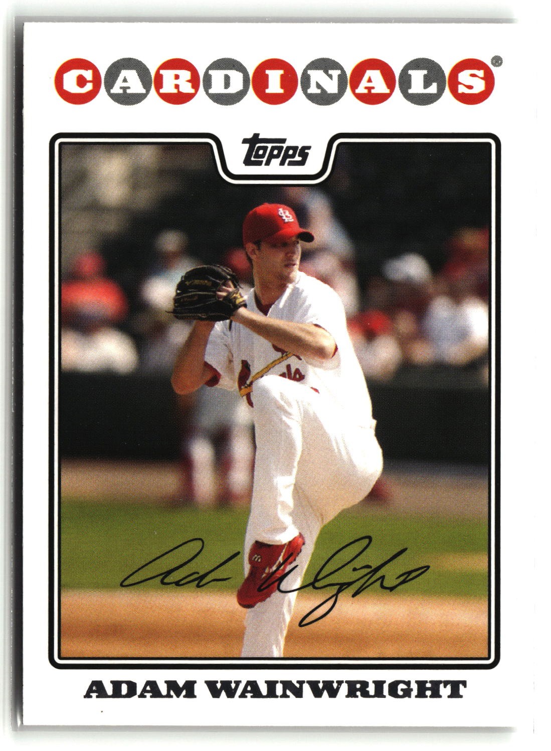 Adam Wainwright 2008 Topps #244