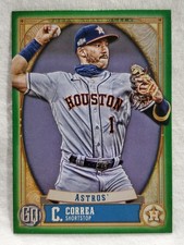 2021 Topps Gypsy Queen Green Carlos Correa #55 Houston Astros