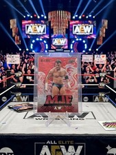 2024 Upper Deck AEW Allure MJF Maxwell Jacob Friedman #36 - Pink Parallel SP