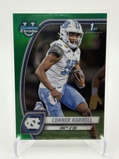Connor Harrell 2024 Bowman University Chrome Green Refractor /99 READ