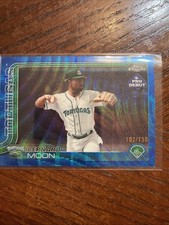 BERNARD MOON 2025 Topps Pro Debut Chrome #PDC-124 Blue Wave Refractor #053/150
