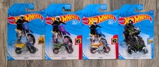 Hot Wheels Diecast Motorcycle Lot of 4 Dirt Bikes