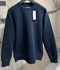 AMI MEN NAVY SWEATSHIRT 2XL