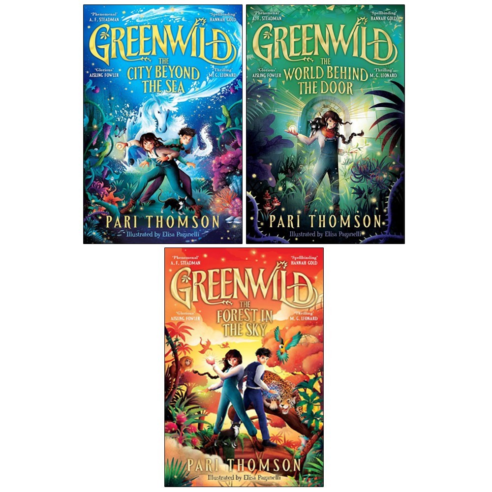 Greenwild Series 3 Books Collection Set by Pari Thomson Forest in the Sky