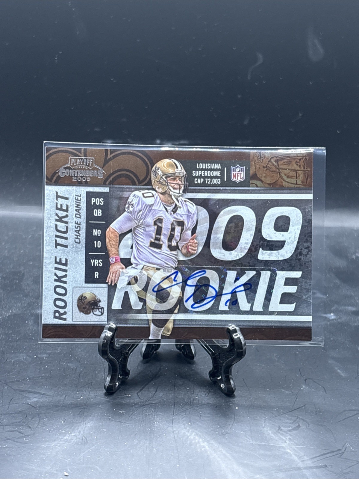 2009 Playoff Contenders Chase Daniel Rookie Ticket Auto Autograph