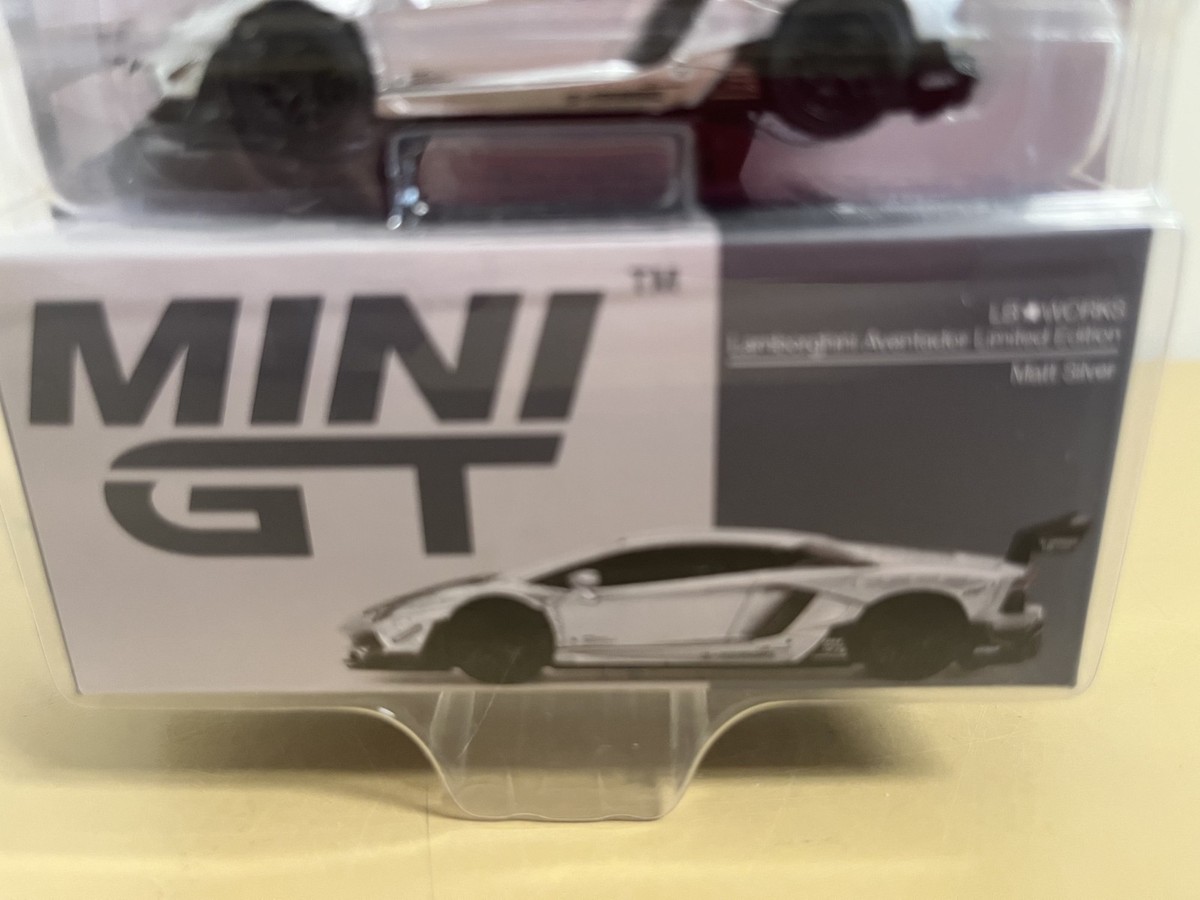 ミニカー MINI GT Lamborghini Aventador Limited Mini GT 1:64 LBWK Lamborghini Aventador Limited Edition Infinite