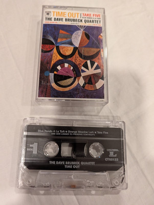 Dave Brubeck Quartet Time Out Take Five Cassette 1997 Remaster CT 65122