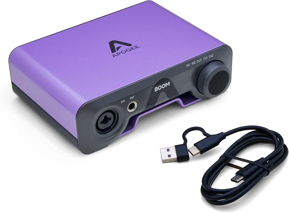 Apogee BOOM 2x2 USB-C Audio Interface - Image 3 of 4