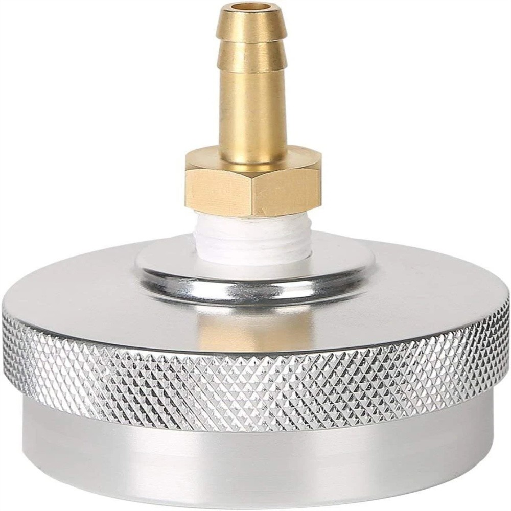 Aluminum Extended Run Fuel Gas Cap w/ Brass Hose For Yamaha EF2000is EF1000is