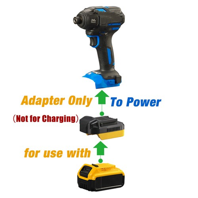 #ad 1 Boost Adapter for Kobalt 24V MAX Tool Compatible with DeWalt 20V MAX Battery $15.39