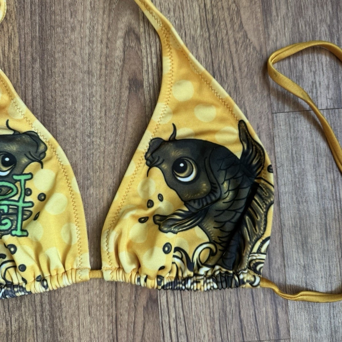 edhardy ビキニ　#1 Ed Hardy Bikini Spell Out Size XS Vintage Y2K | eBay