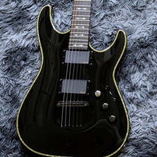SCHECTER Diamond Series Hellraiser AD-C-1-HR Black / EMG81 Electric Guitar Used