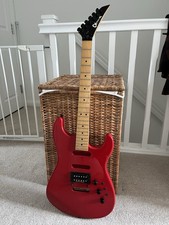 Charvel Model 4 Body/Model 1 Maple Neck Electric Guitar Red