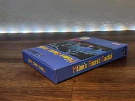 Milon's Secret Castle Nintendo NES Complete in Box CIB game manual poster NM+