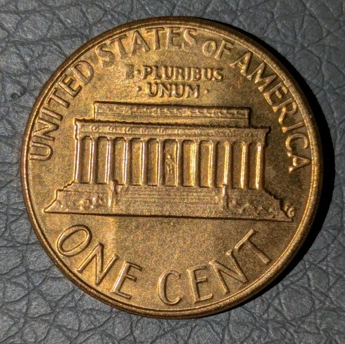 1983 1c Lincoln Penny Mint State Red Ms Struck Through Grease Error - Picture 13 of 18