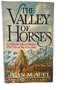 The Valley Of Horses Jean M Auel 1982 First Edition Hardcover Earths Children