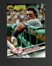 2017 Aaron Judge Topps Series 1 Image Varaition SP Rookie Card #287