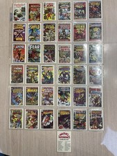 MARVEL SUPERHEROES FIRST ISSUE COVERS 37 CARDS NM/MT NEW! 1984
