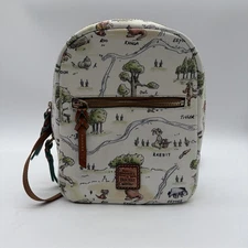 Dooney And Bourke Disney Winnie the Pooh Map Print Backpack