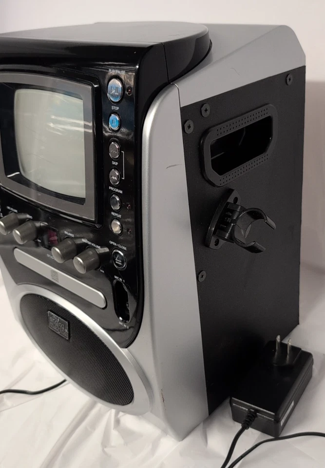 Disco compacto The Singing Machine + sistema de karaoke gráfico STVG-519 - sin micrófonos Foto 2 de 4