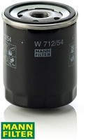 Mann-Filter W712/54 ÖLfilter MotoröLfilter FüR Seat FüR Skoda FüR VW