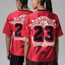 Nike Jordan x Levi's Red Football Jersey IM6732-657 Men's Large XL