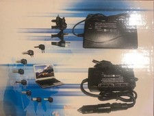 Image of AC DC SWITCHING POWER ADAPTOR; 16V, 18V, 19V, 20V ; Max Power: 60W; 8 DC Plugs