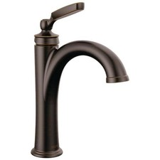 Delta Woodhurst Single Hole Bathroom Faucet, Oil Rubbed Bronze
