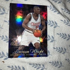 Lorenzen Wright 1996-97 Flair Showcase Legacy Collection Row 1 Sec 0 56 #009/150