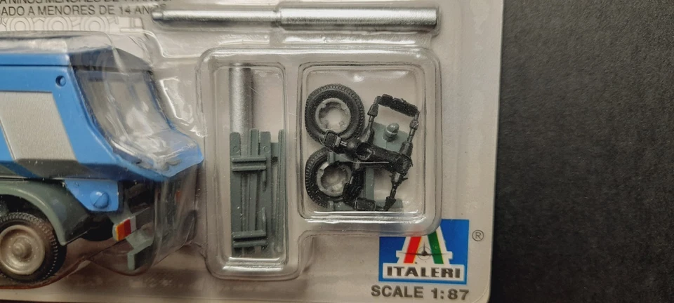 ITALERI CAMION - EDIZIONE FABBRI - SCALA 1/87 H0 - NUOVO IN BLISTER - Immagine 2 di 4