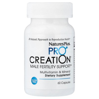 2 X NaturesPlus, ProCreation, Male Fertility Support, 60 Capsules