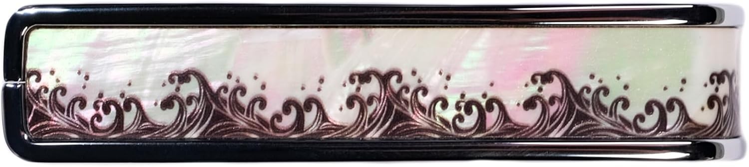 Гитарное капо Thalia Deluxe Series - Белые жемчужные волны хром 13190₽