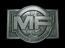 UB03170 VINTAGE 1978 MASSEY FERGUSON TRACTOR ADVERTISMENT BELT BUCKLE
