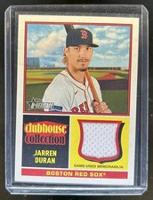 2025 Topps Heritage Jarren Duran Clubhouse Jersey #CCR-JD Red Sox