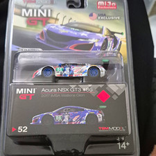 Chase Mini GT TSM Model 1:64 Acura NSX GT3 #86 2017 IMSA Watkins Glen 1/3600