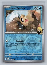 Cynthia's Feebas 052/182 Destined Rivals Reverse Holo Pokemon TCG Card NM 2025