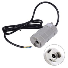 ­Mini DC 12V Vertical Submersible Motor Water Pump 5M 1000L/H W/ 1.5M Black Bare